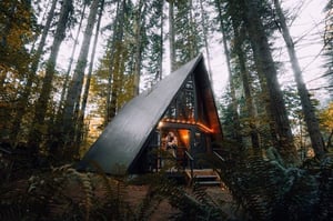 triangle house