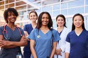 women healthcare professionals