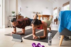 at home workout